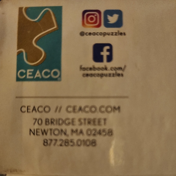 NWT Thomas Kinkade Deer Creek Chapel Jigsaw Puzzle 1000 Pieces - Picture 3 of 5